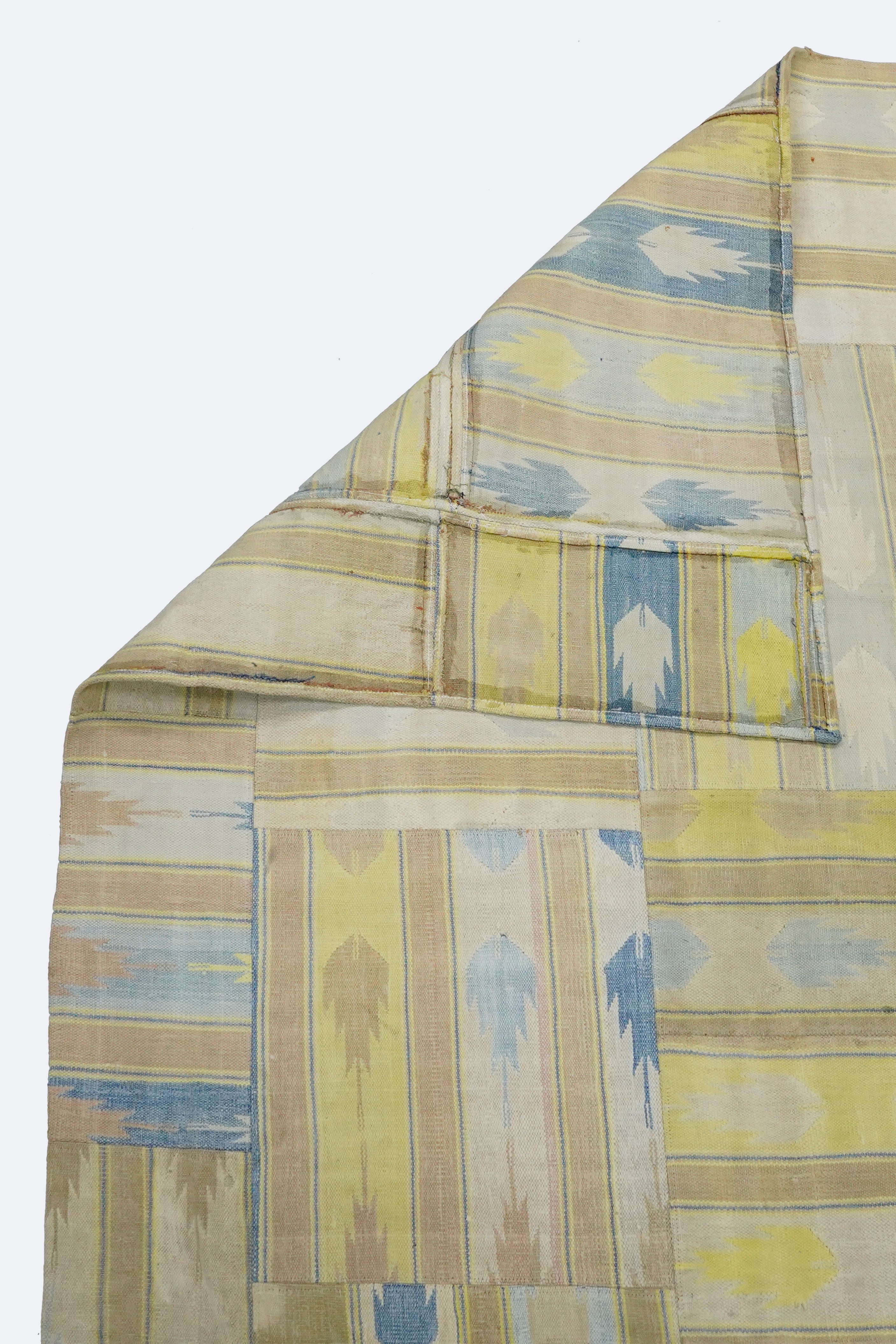 Sand & Sky Linear Patchwork Rug