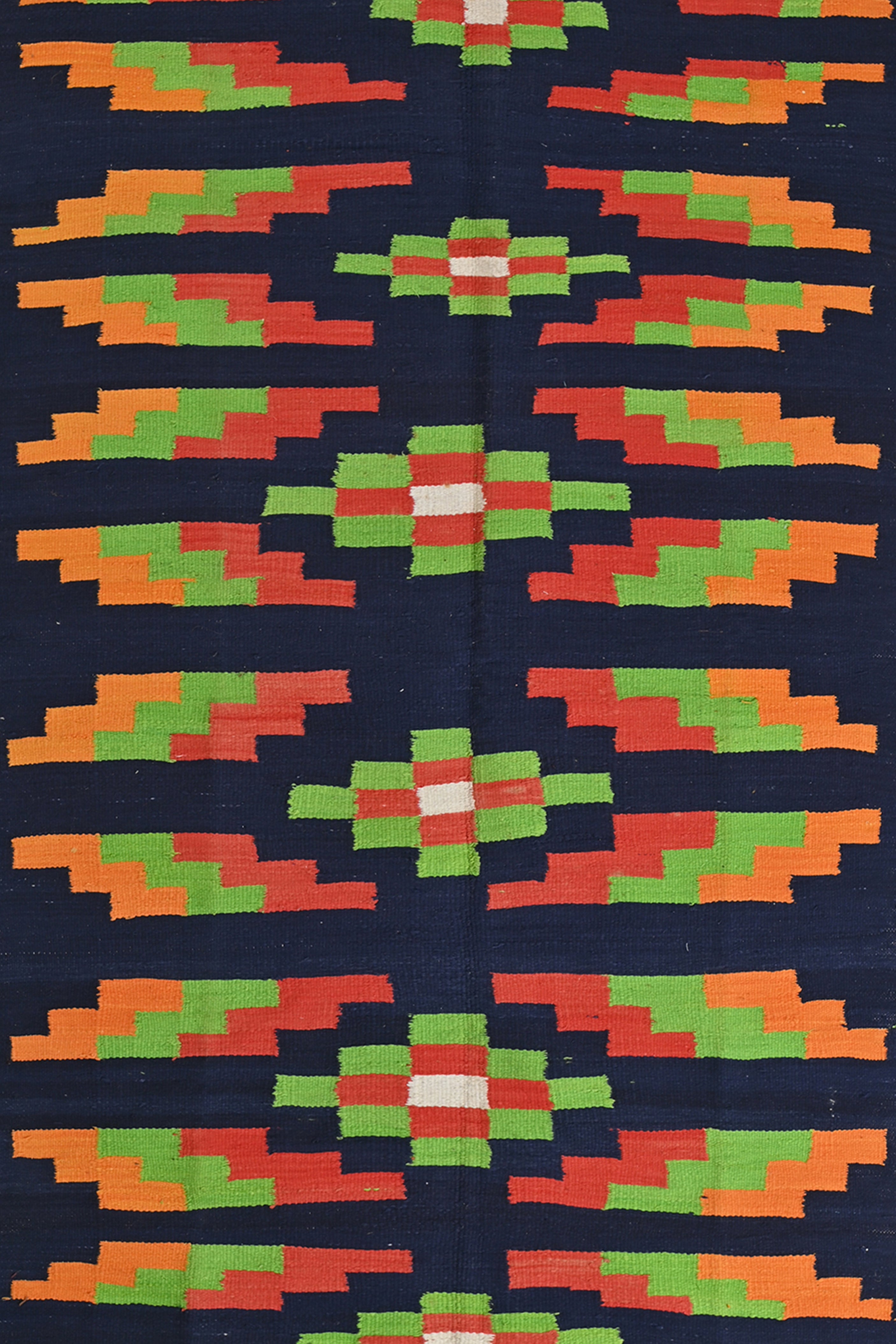 Vibrant Mosaic Punjabi Dhurrie