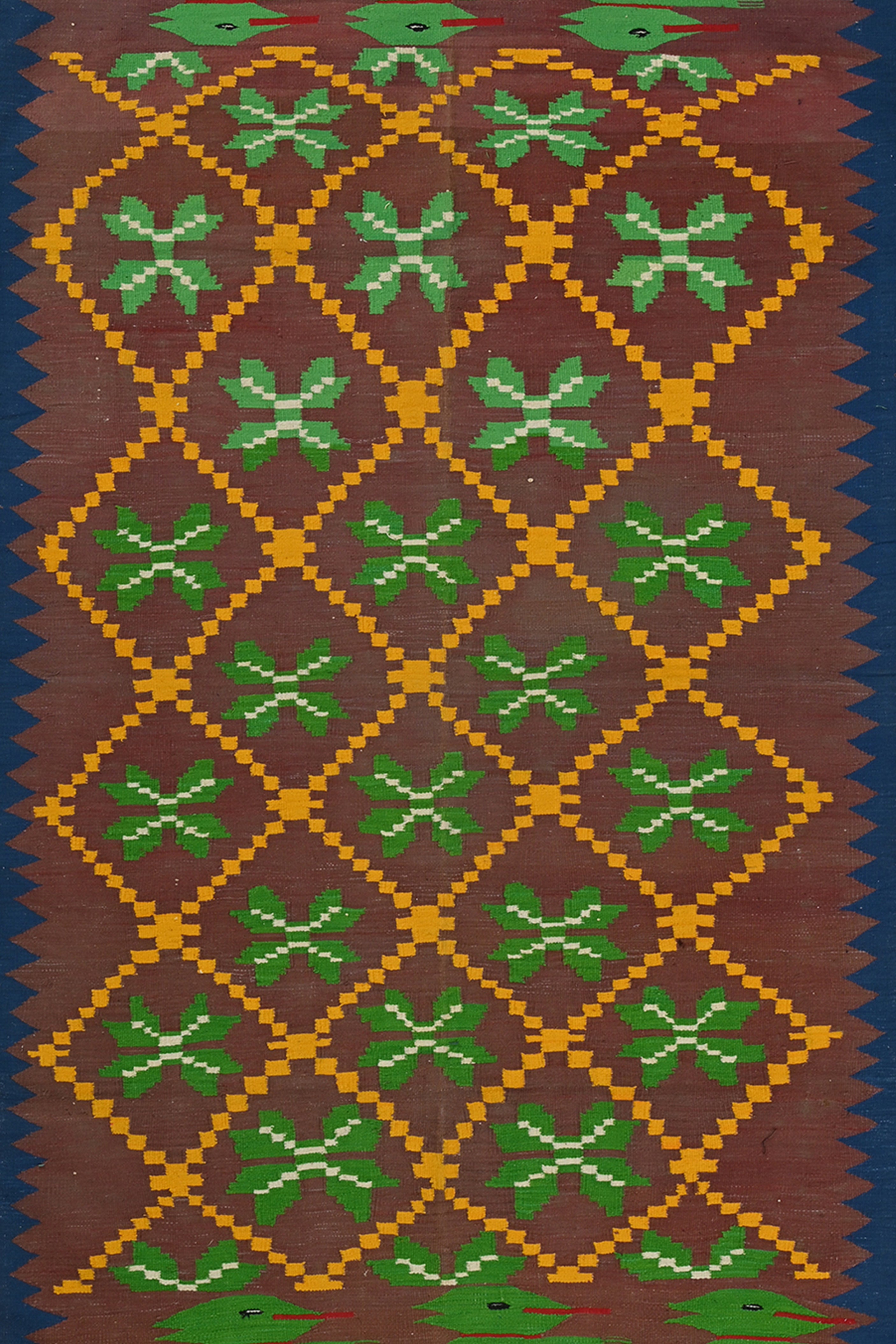 Peacock Garden Punjabi Dhurrie