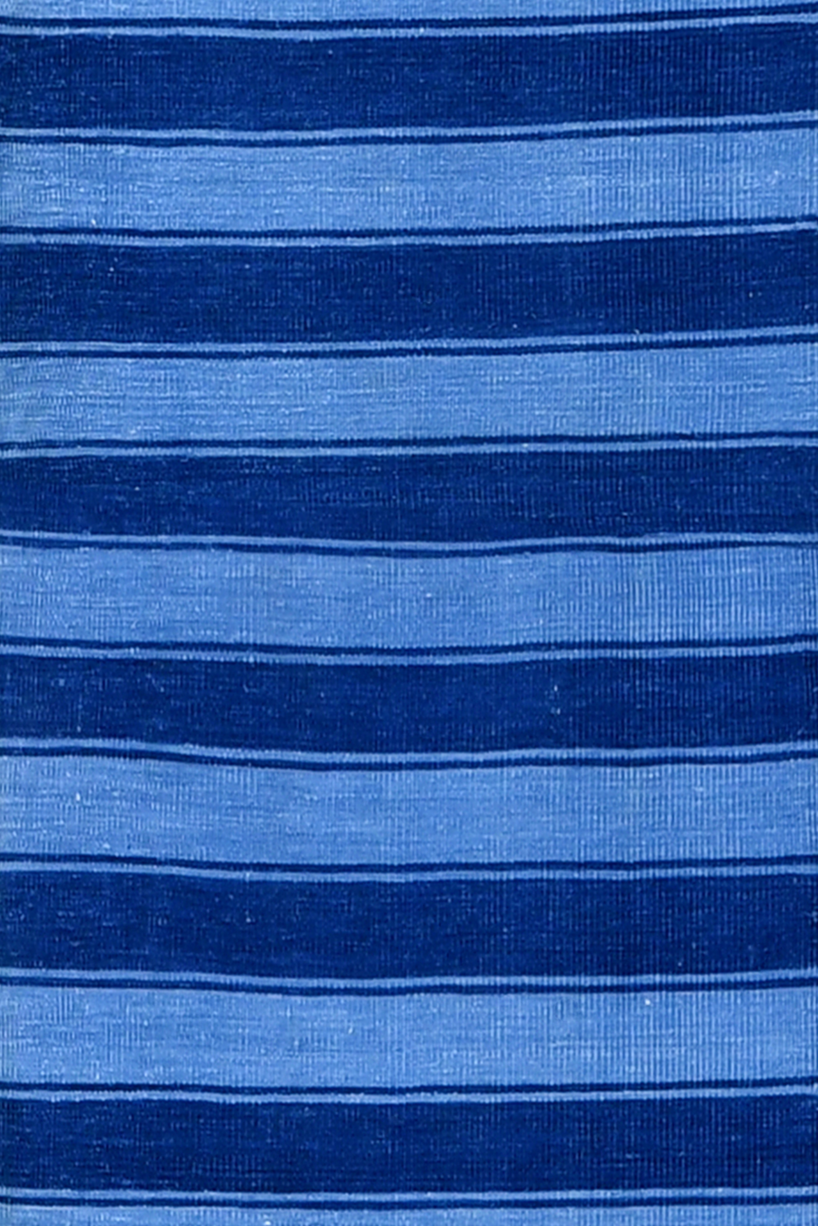 Ocean Stripe Handwoven Cotton Runner