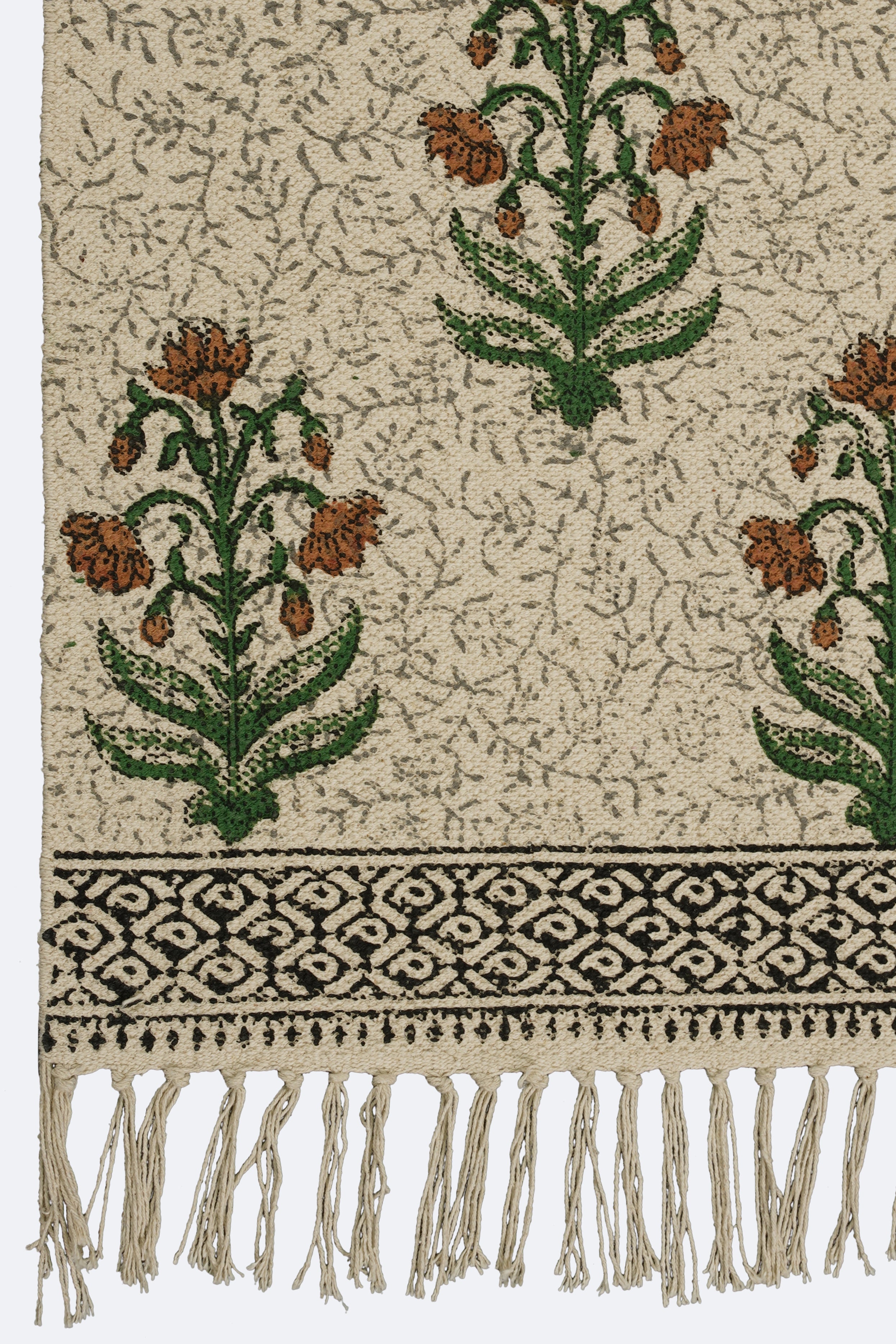 Olive Tree Motif Heritage Rug