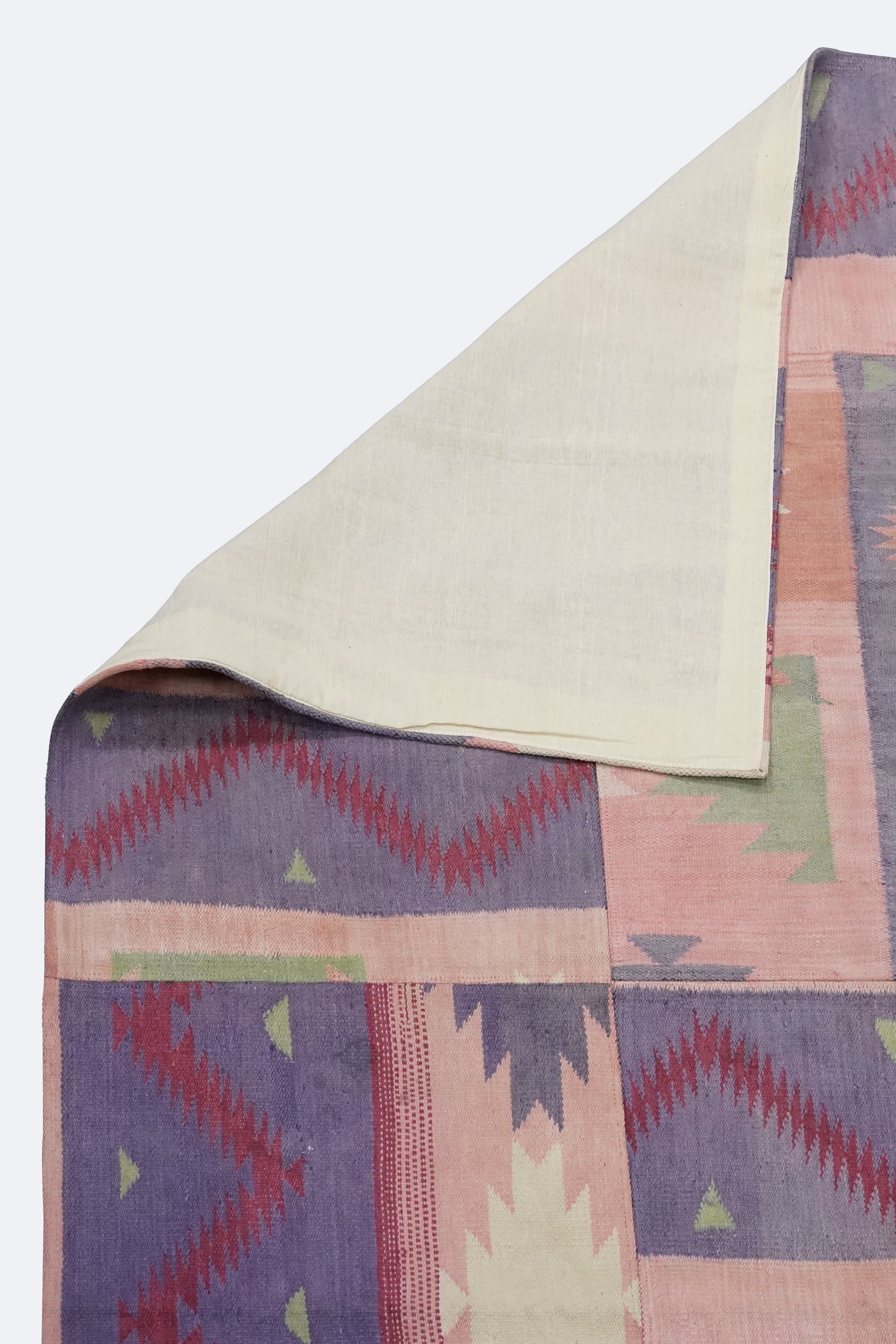 Abstract Stripe Patchwork Stripe Rug