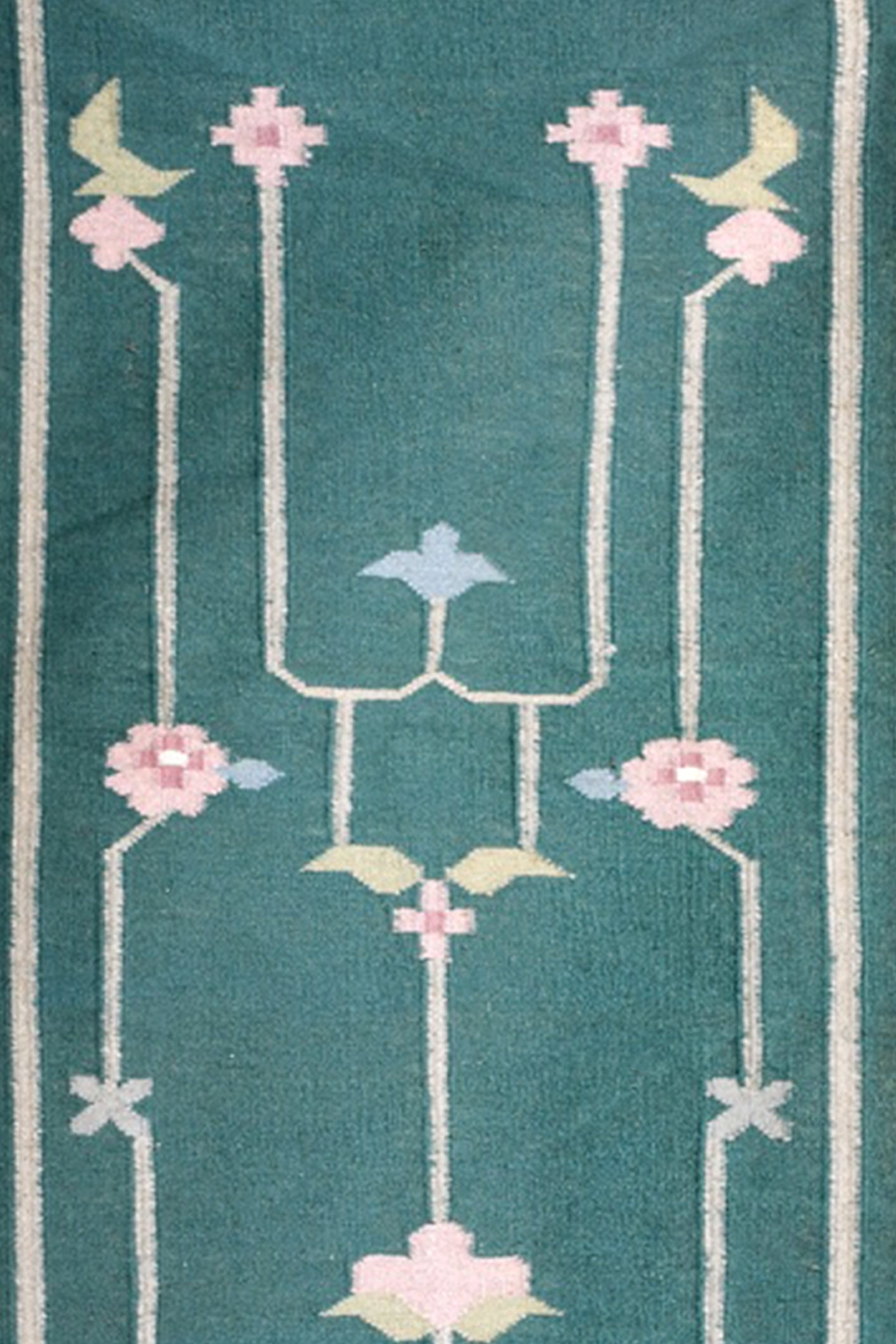 Pastel Bloom Hand-Tufted Runner Rug
