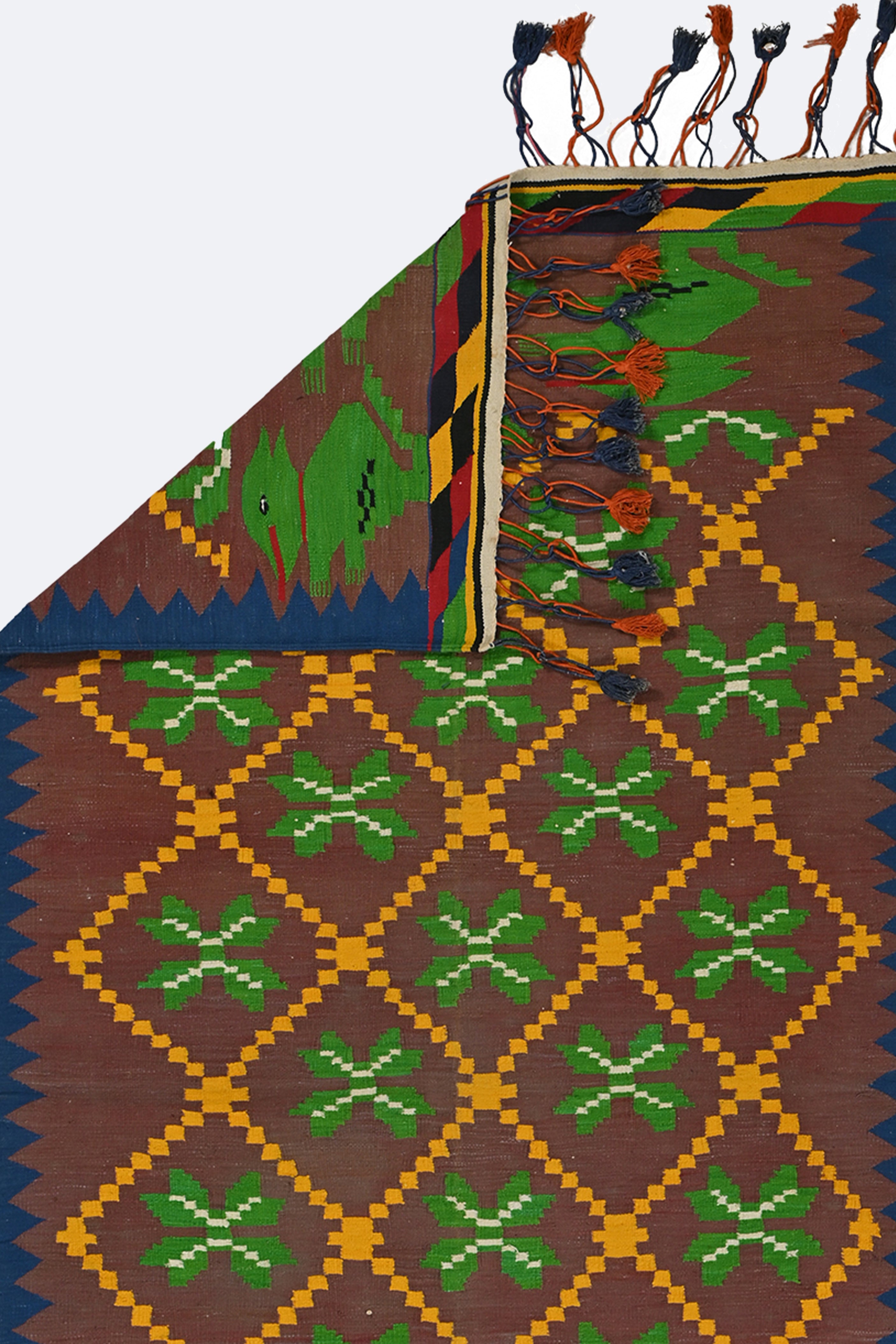 Peacock Garden Punjabi Dhurrie