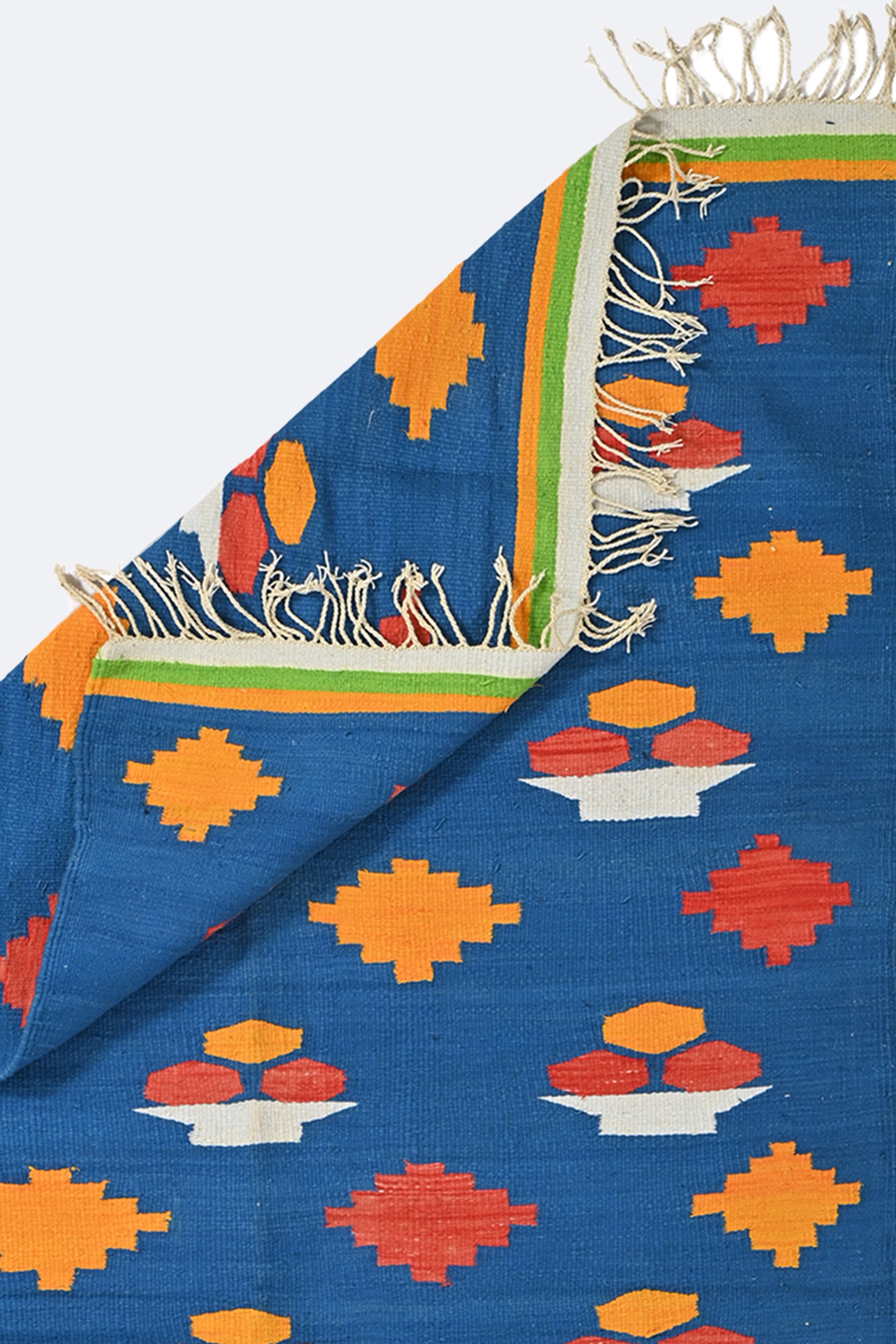 Ocean Glow Punjabi Dhurrie