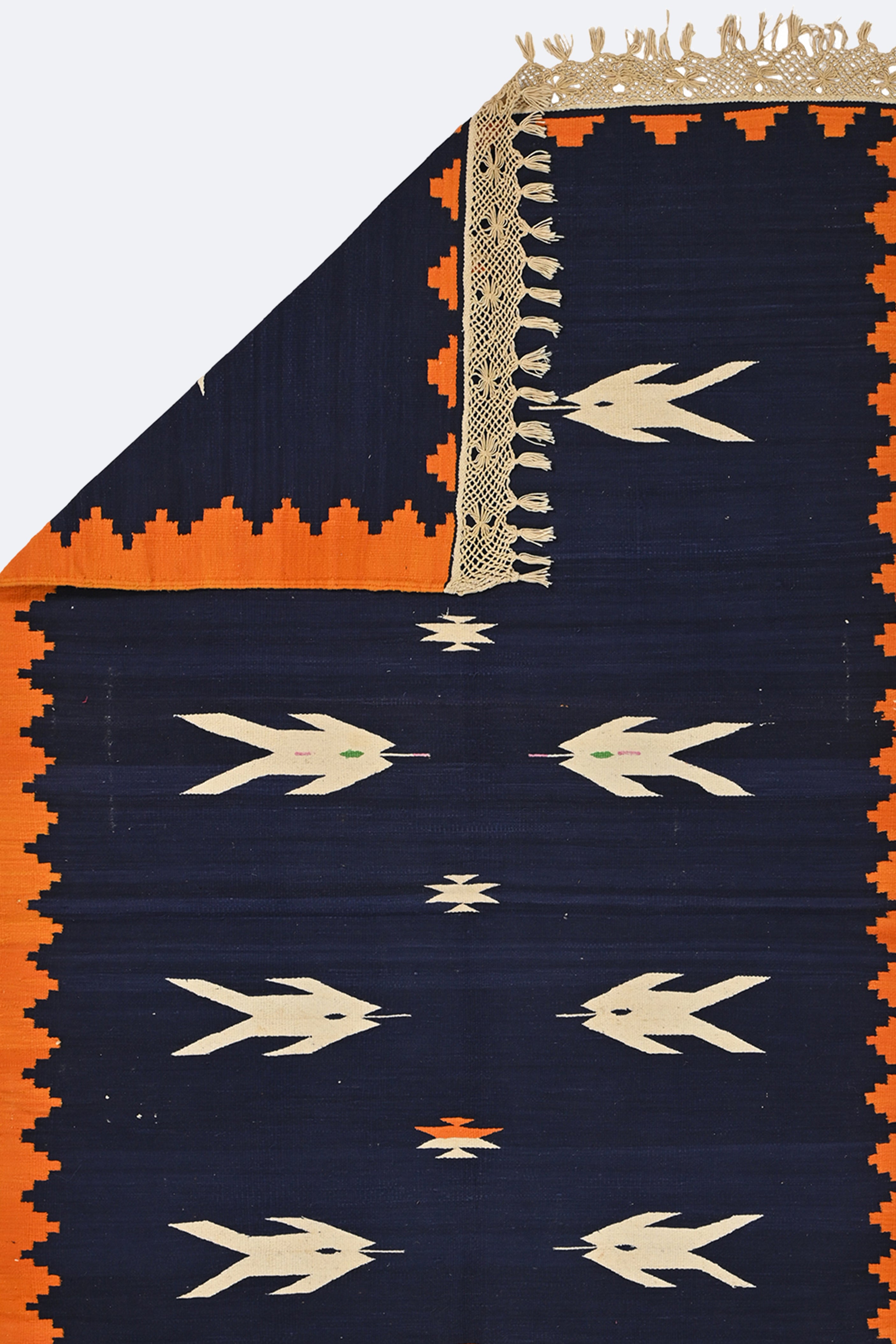 Navy Blaze Punjabi Dhurrie