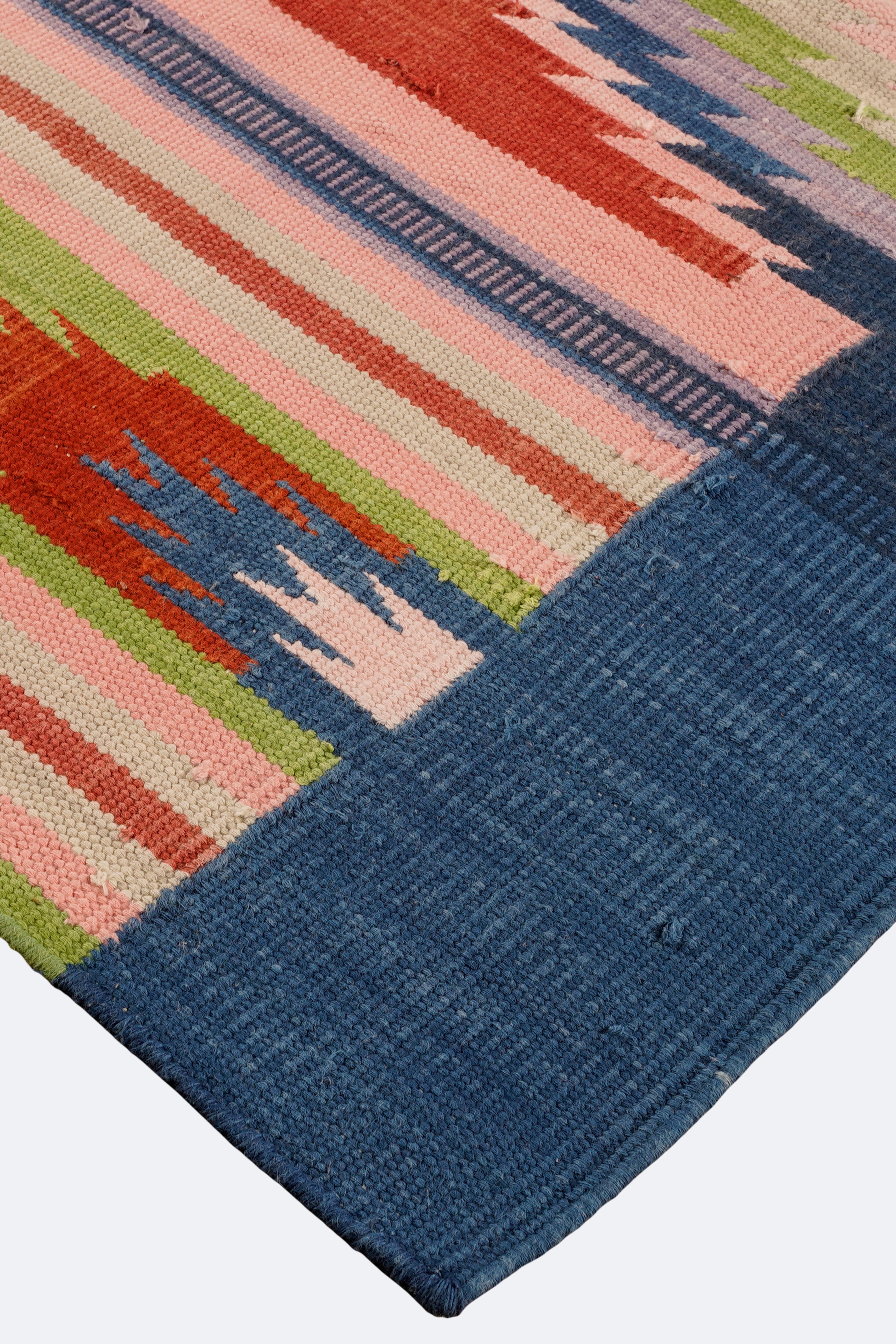 Majestic Minaret Cotton Handwoven Muslim Prayer Rug