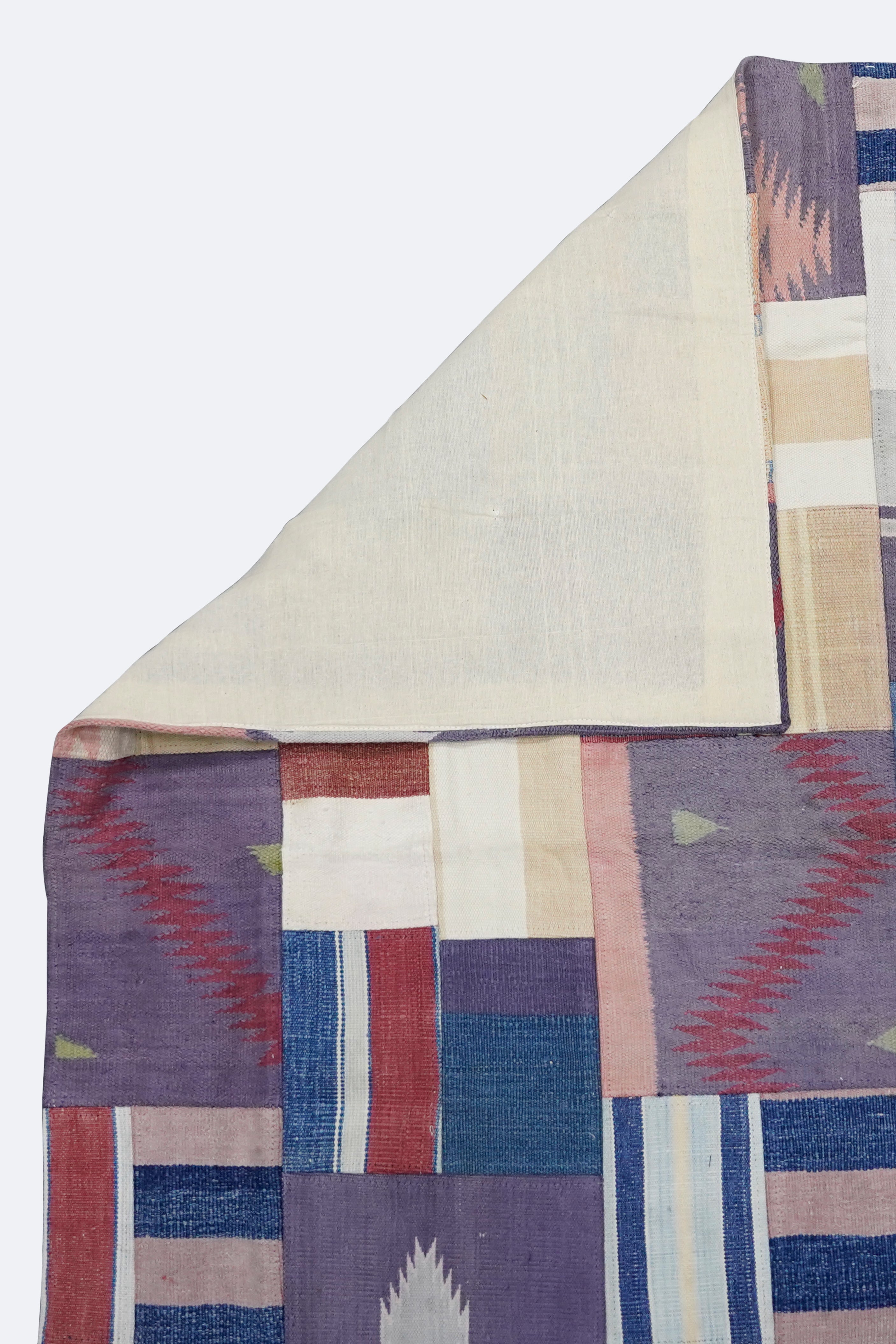 Modern Accent Patchwork Rug