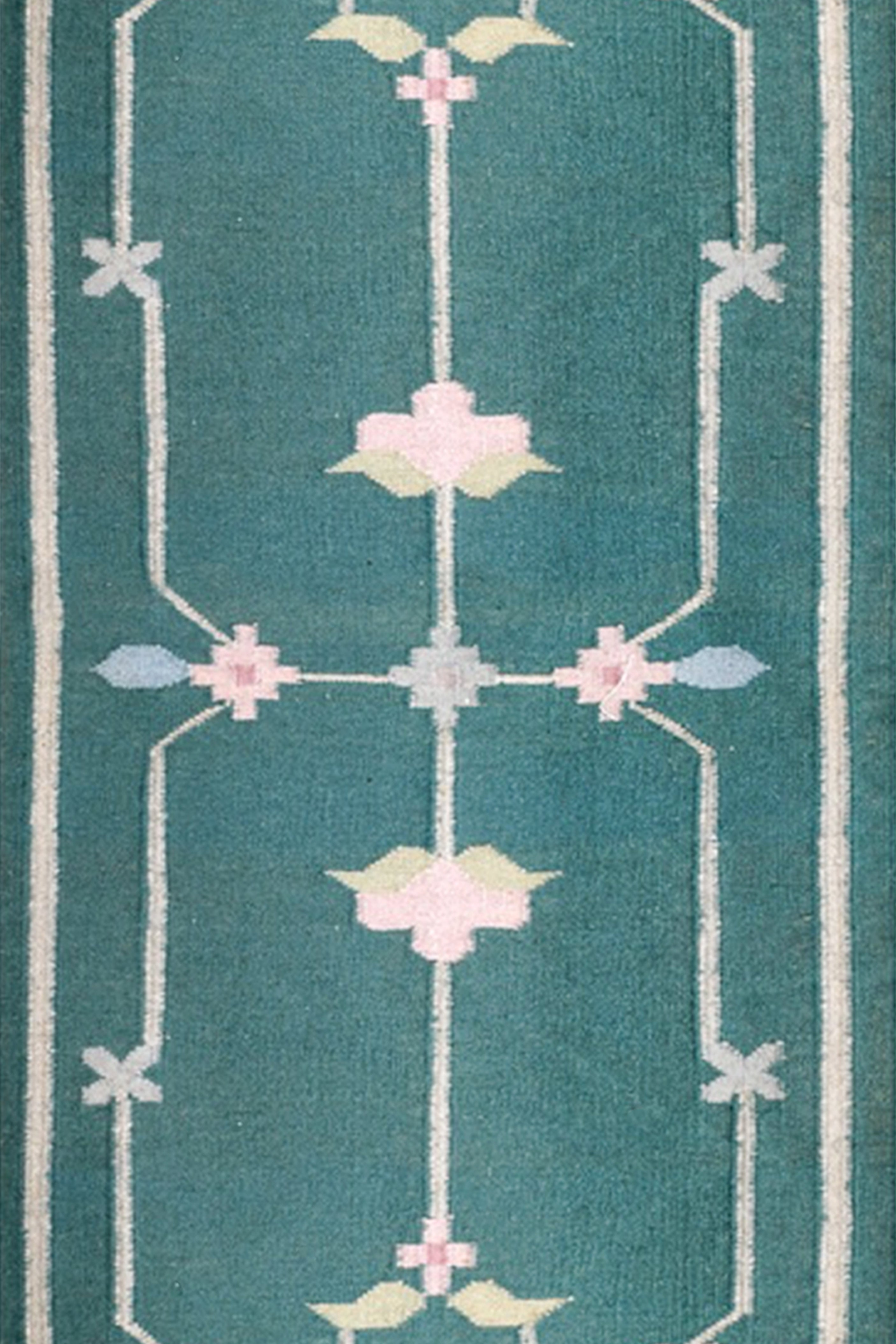 Pastel Bloom Hand-Tufted Runner Rug