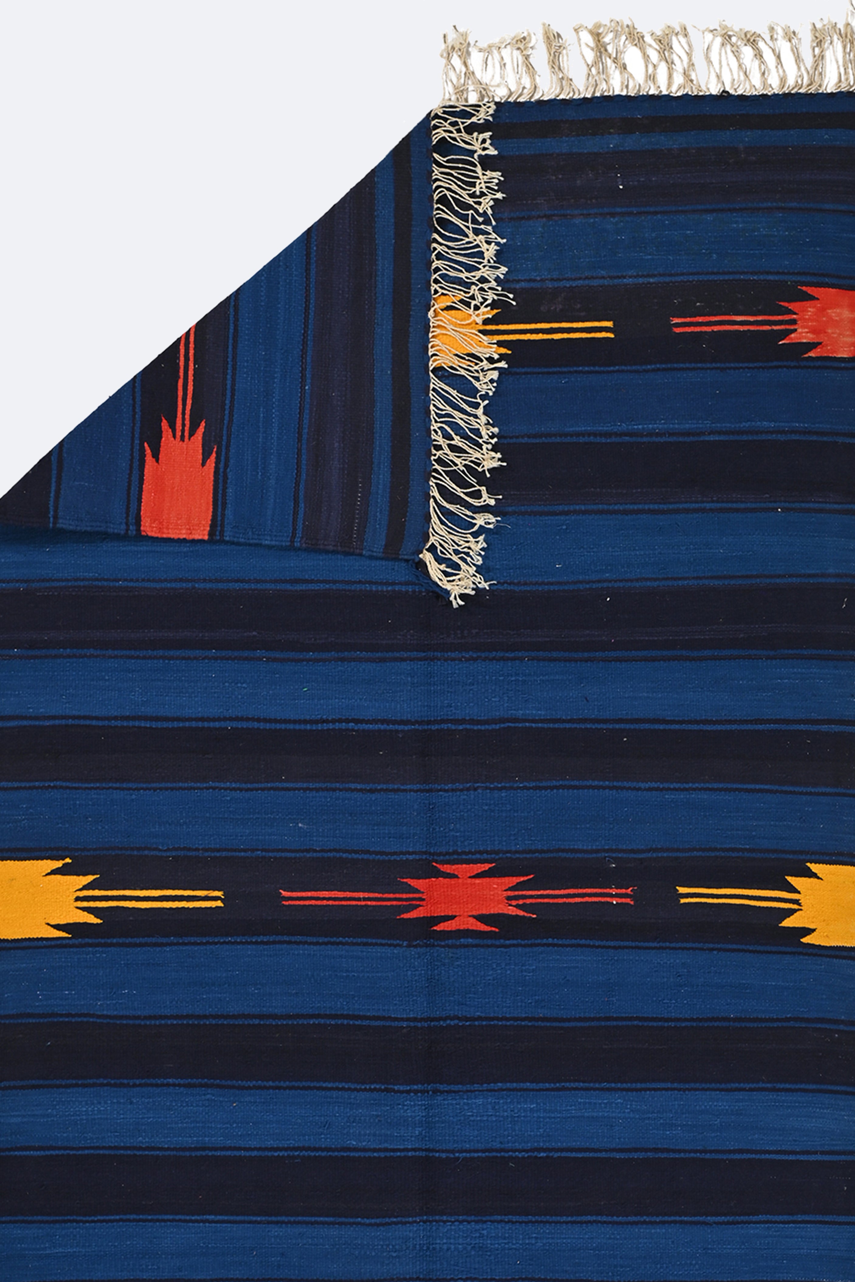 Sunflare Stripes Punjabi Dhurrie