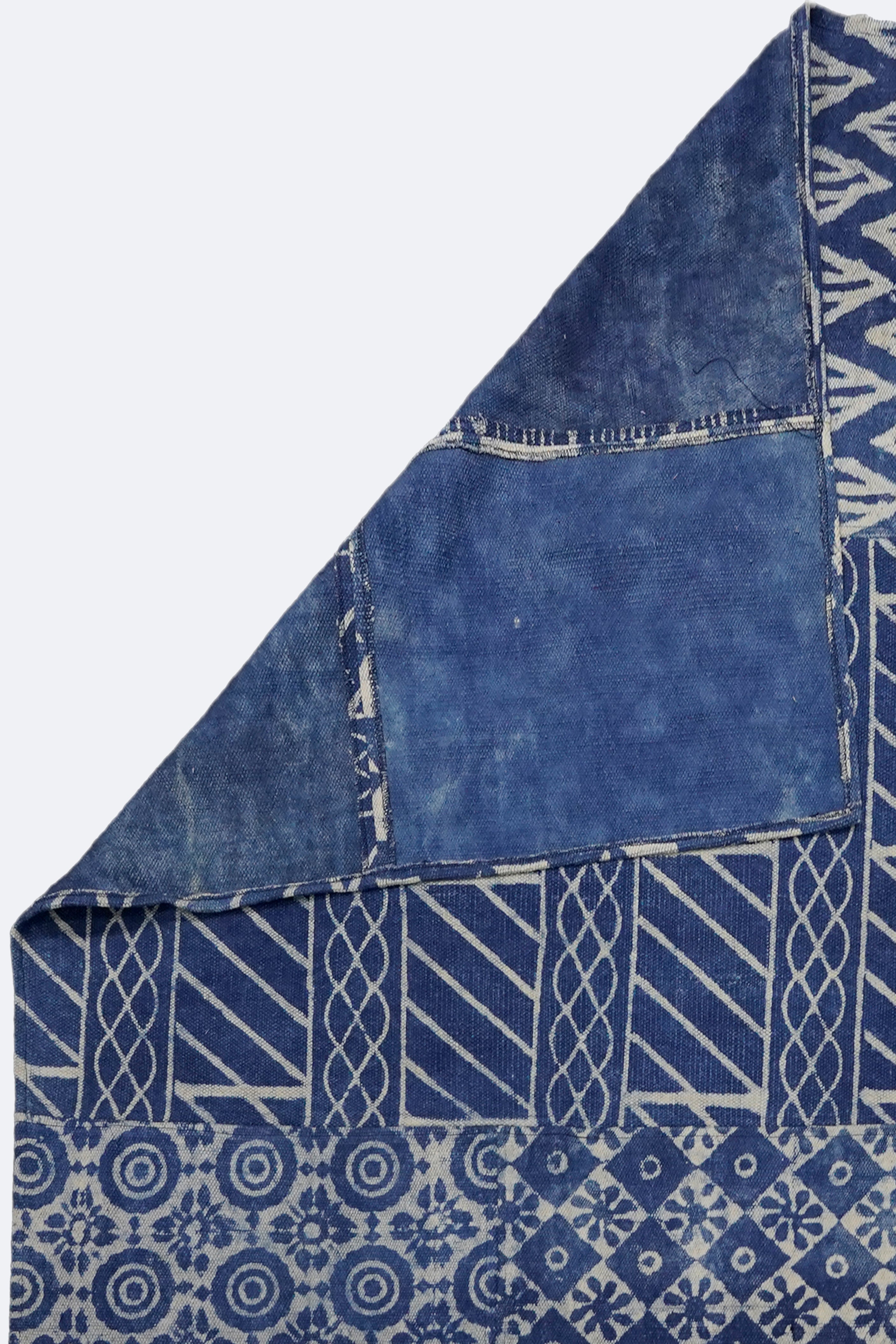 Midnight Tiles Patchwork Rug