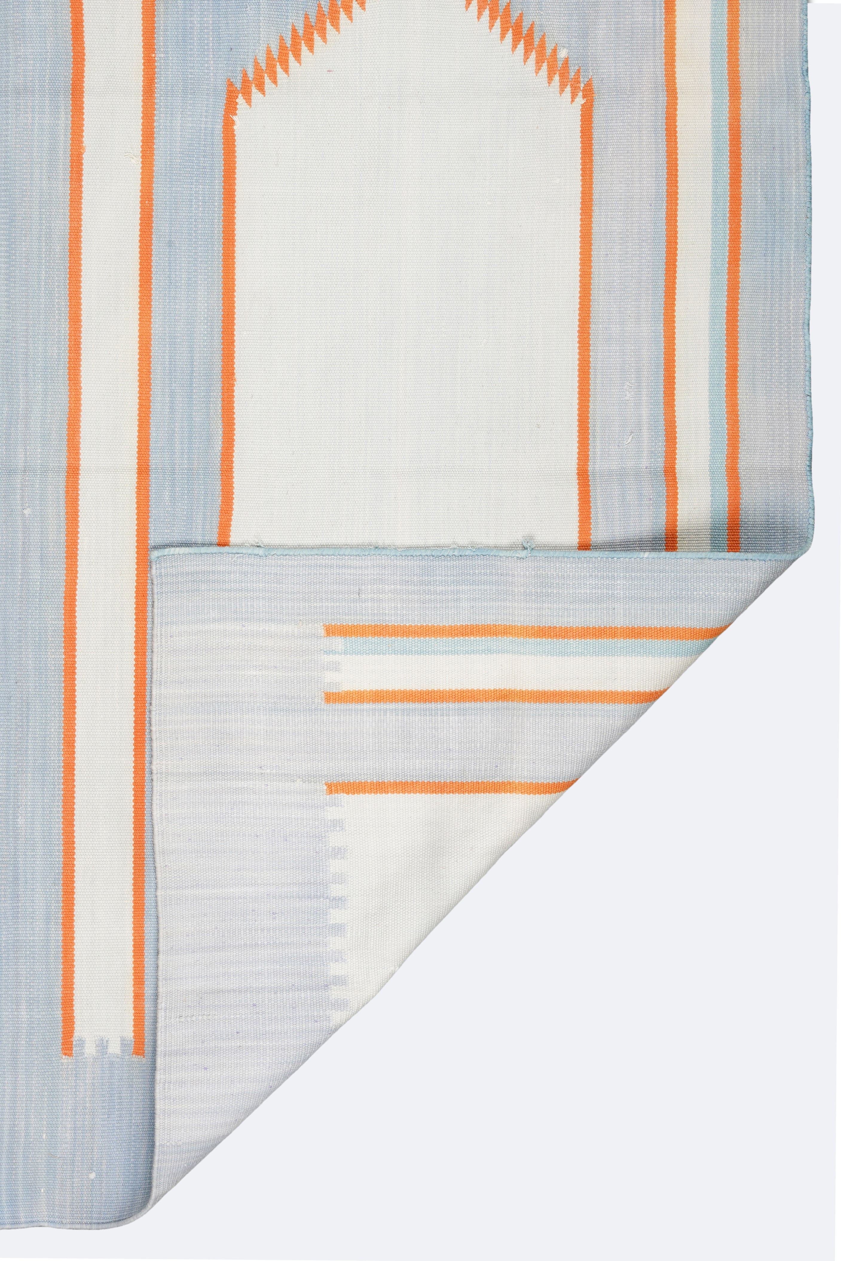 Amber Horizon Cotton Handwoven Muslim Prayer Rug