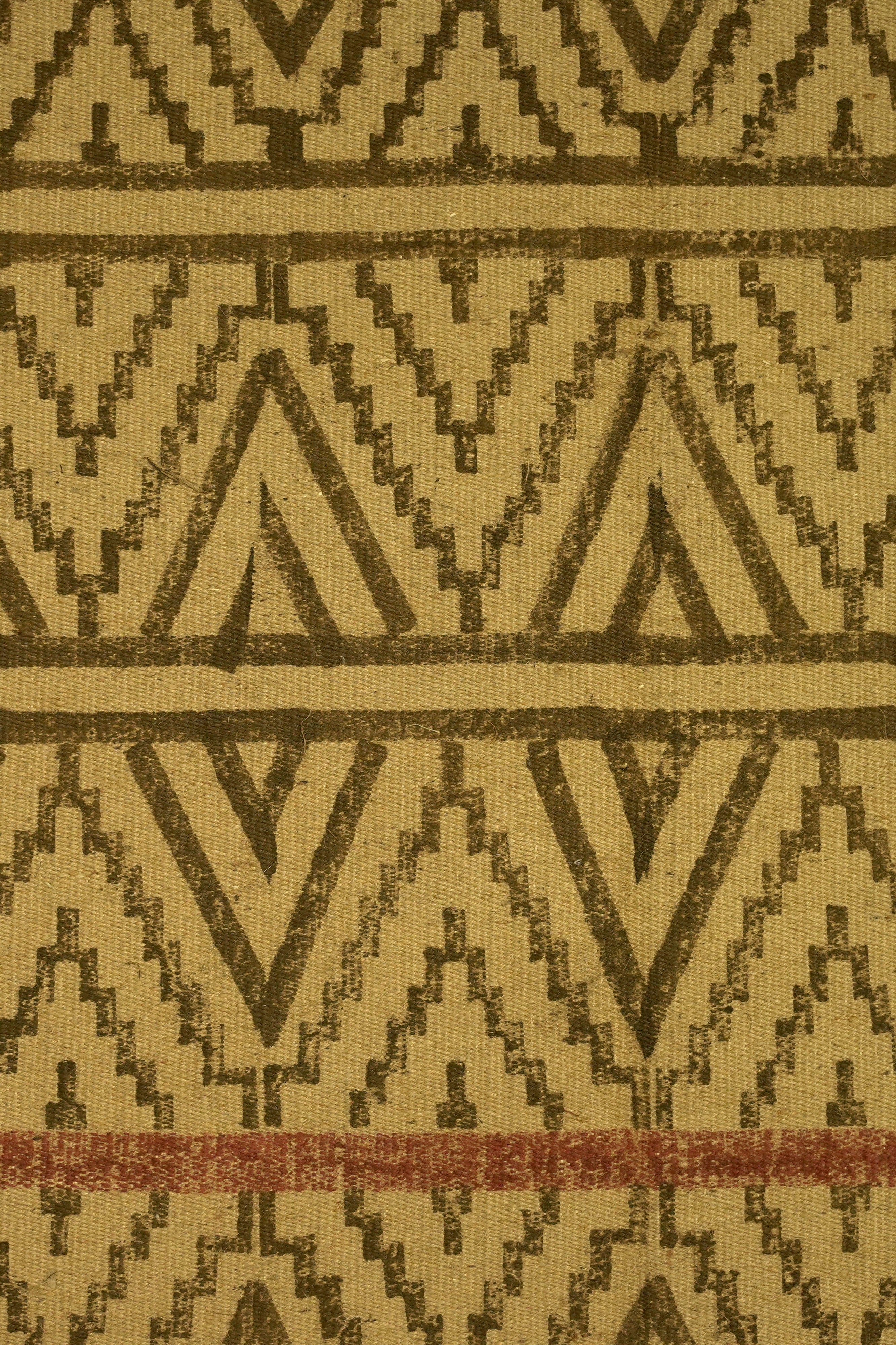 Nomad Chevron Printed Jute Rug