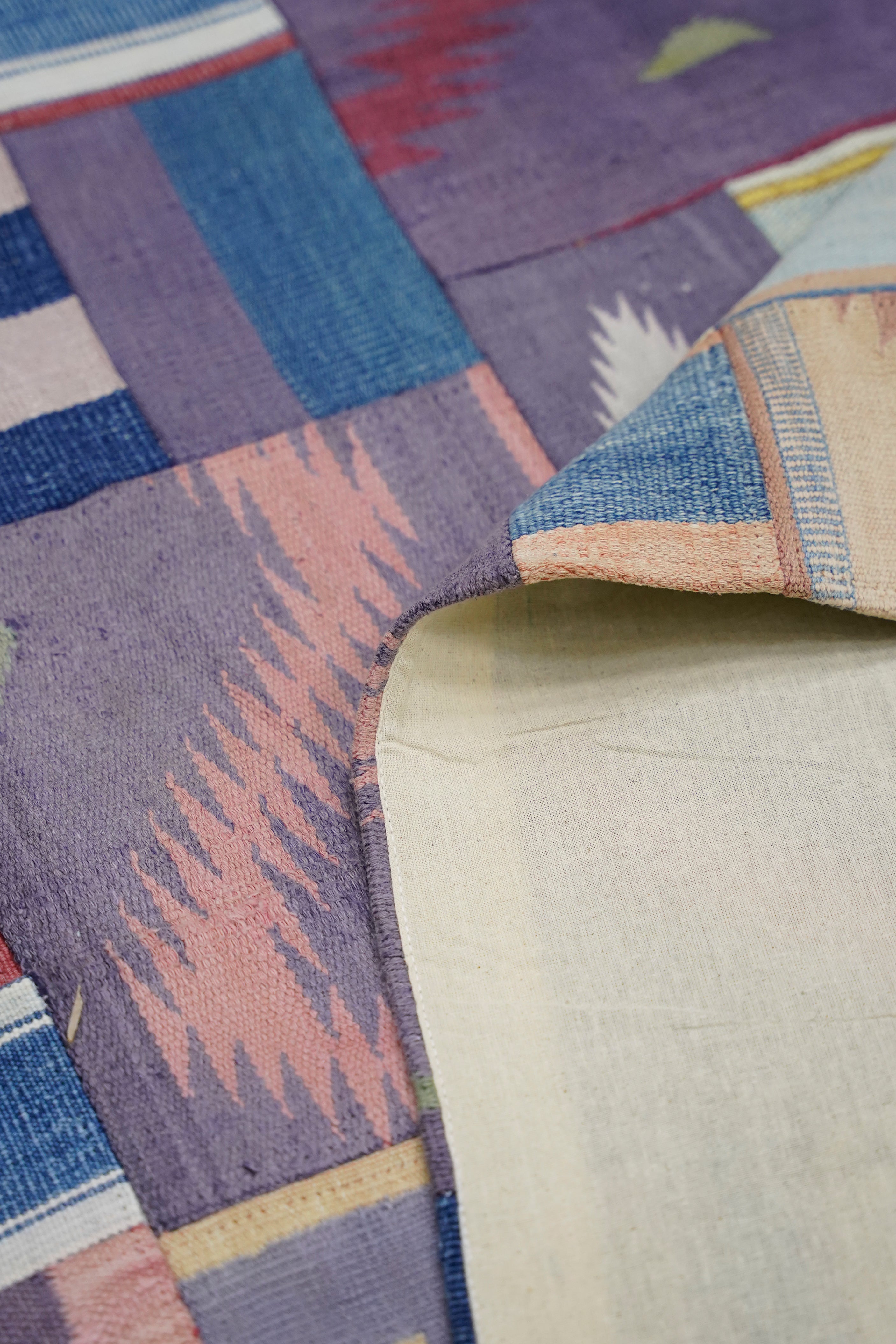 Modern Accent Patchwork Rug