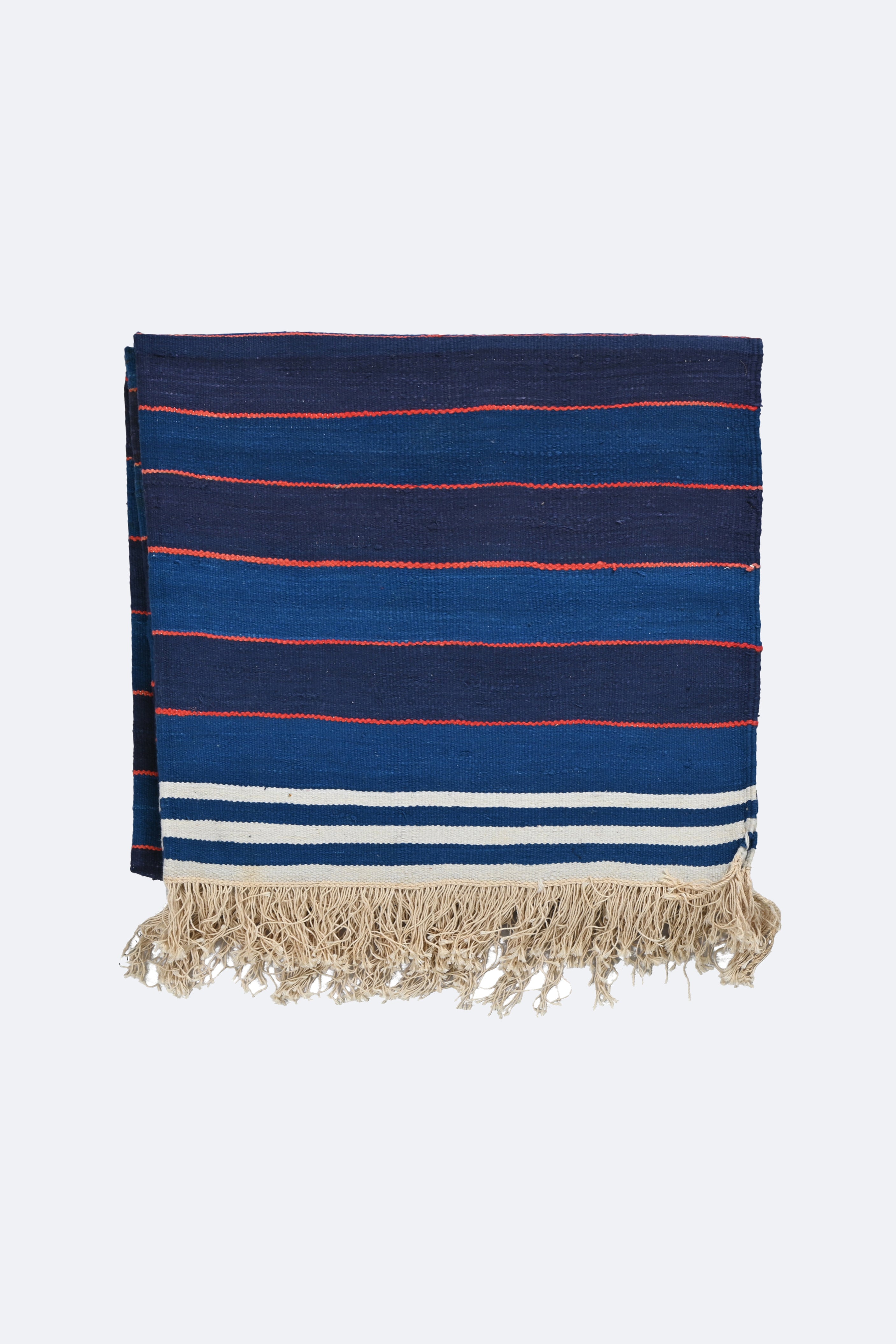 Classic Indigo Punjabi Dhurrie