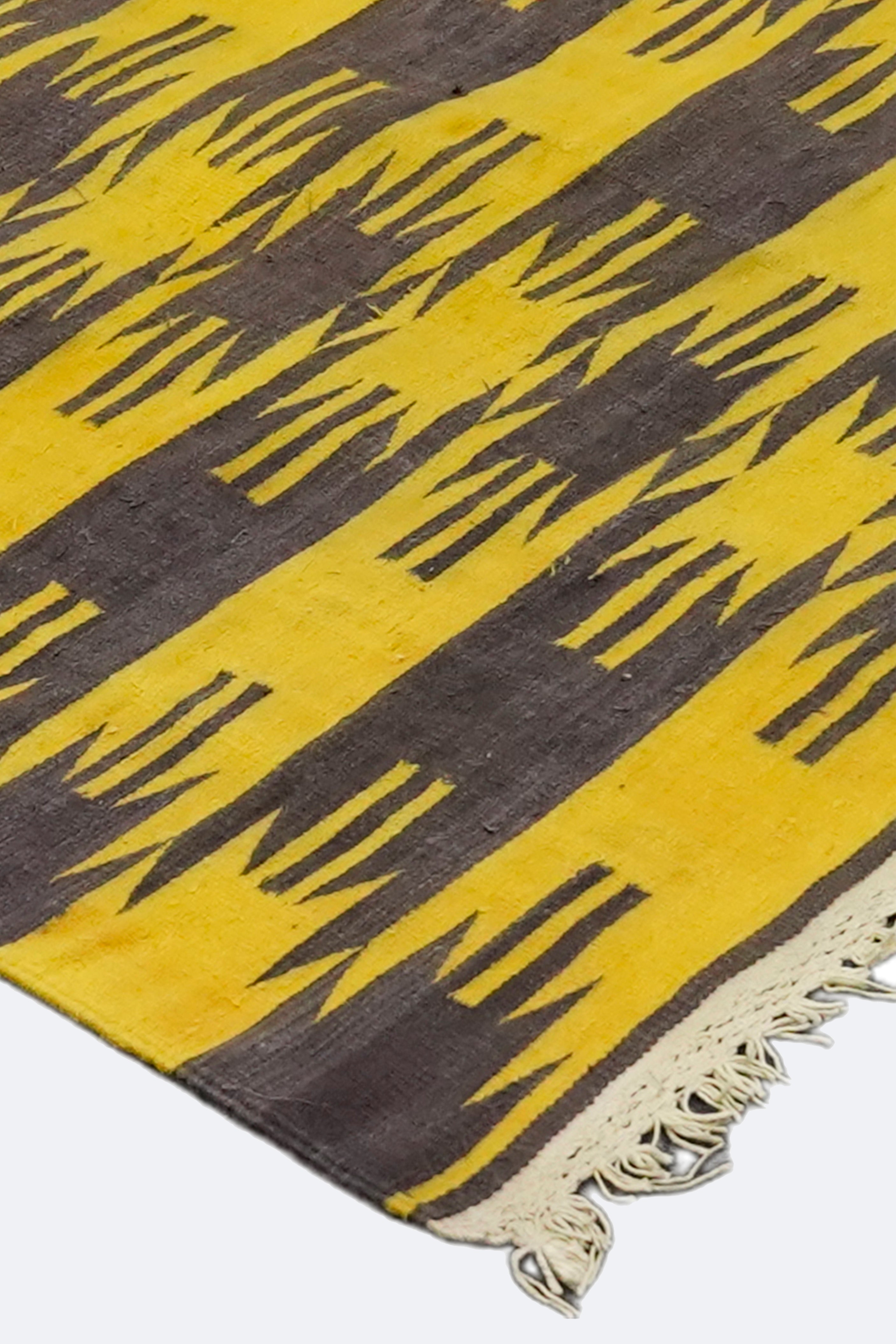 Golden Ember Punjabi Dhurrie