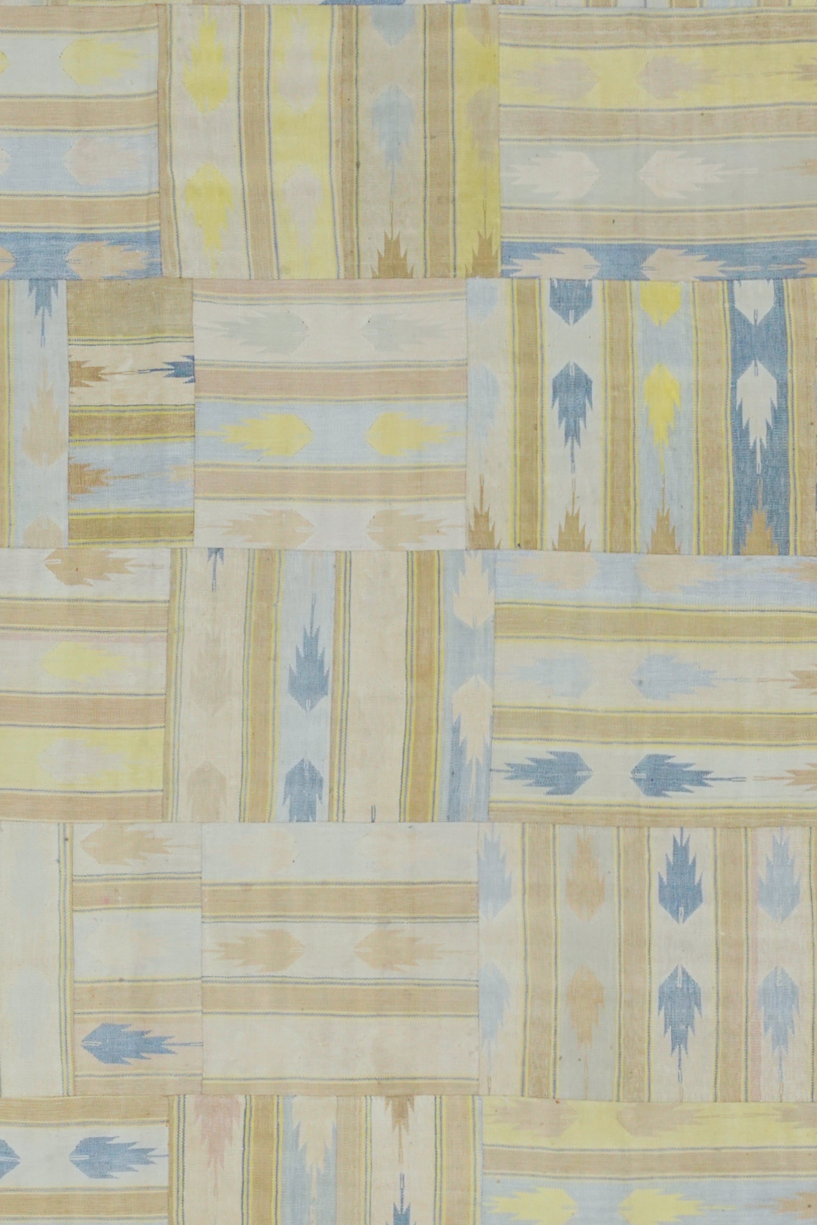 Sand & Sky Linear Patchwork Rug