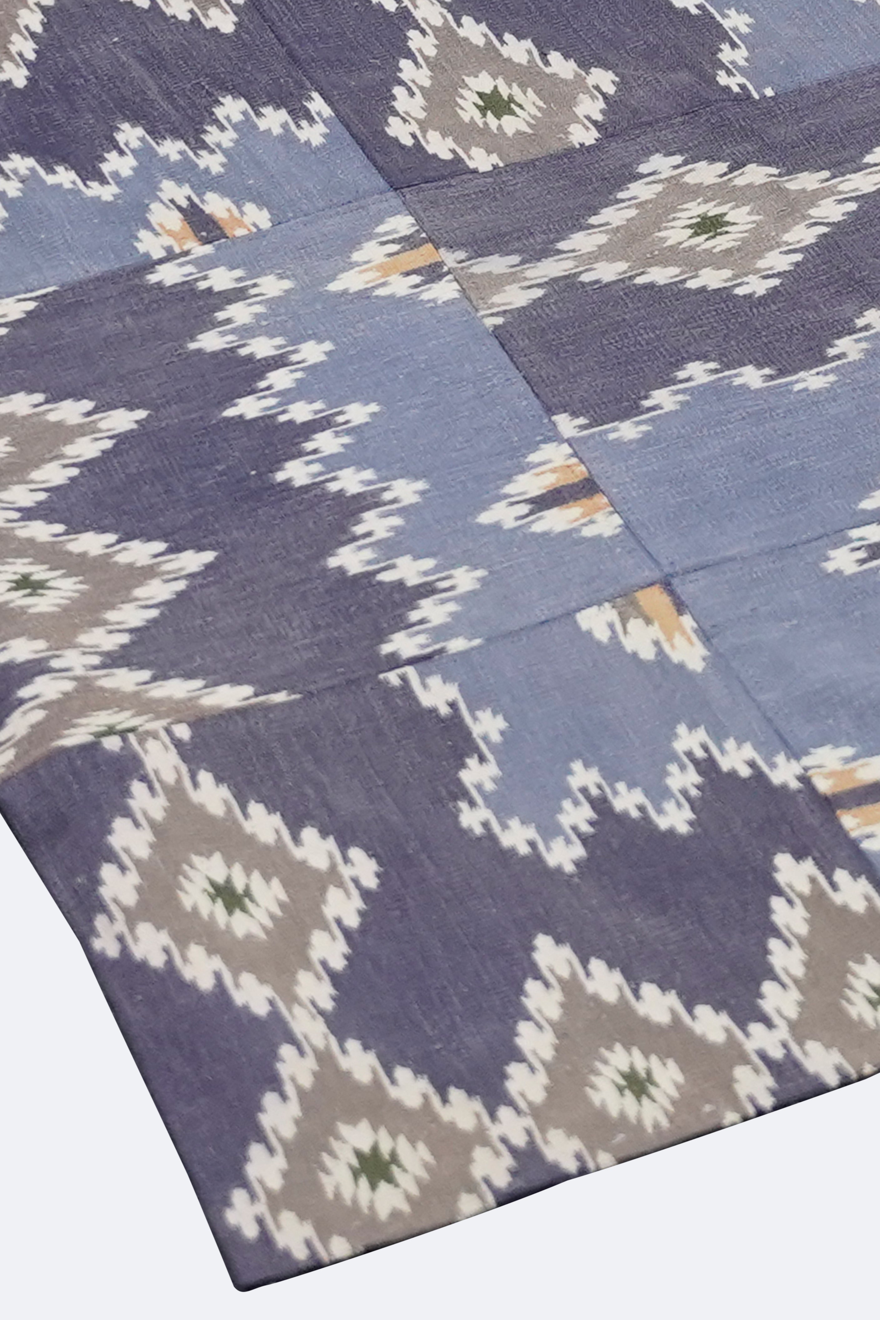 Modern Abstract Accent Patchwork Rug