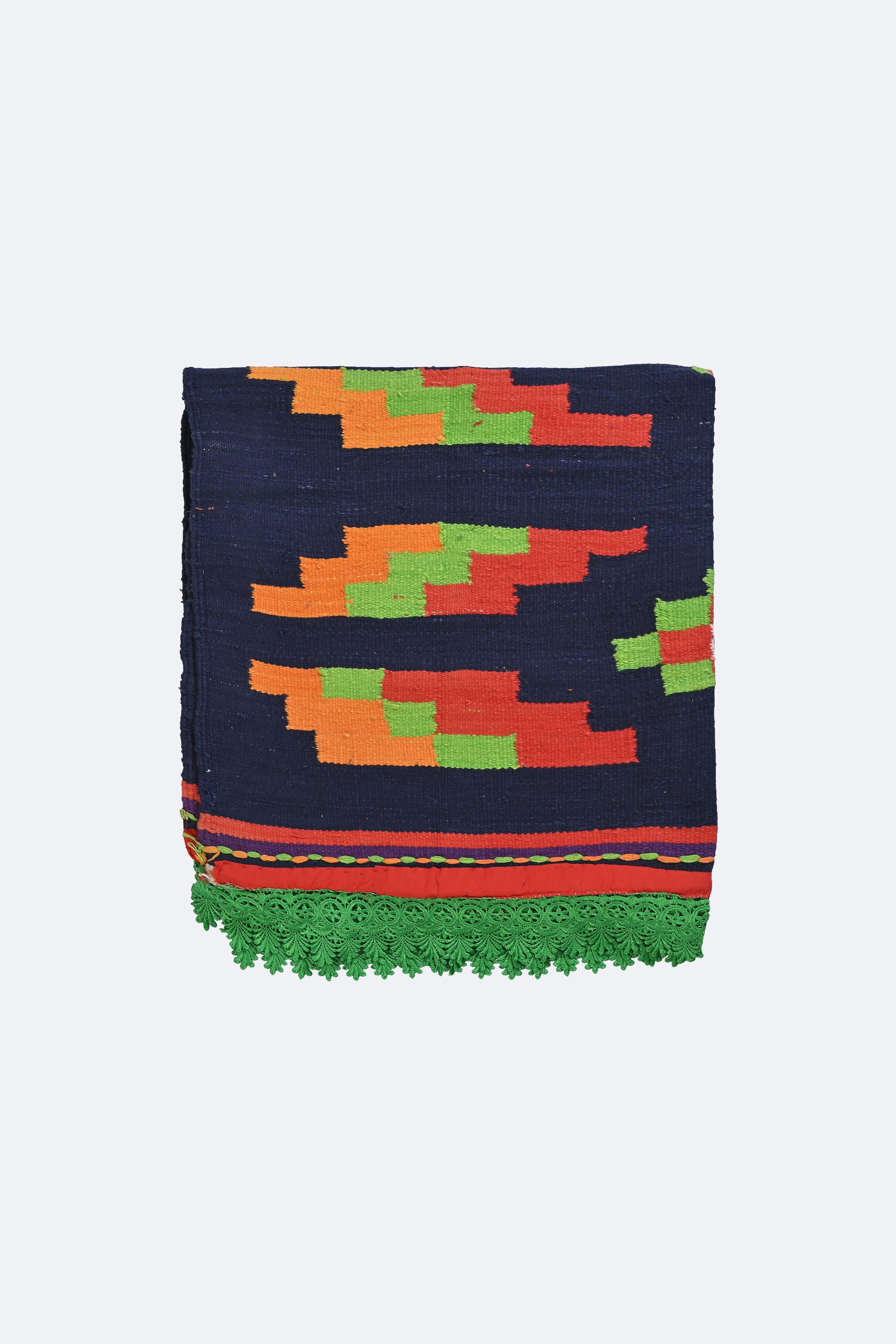 Vibrant Mosaic Punjabi Dhurrie