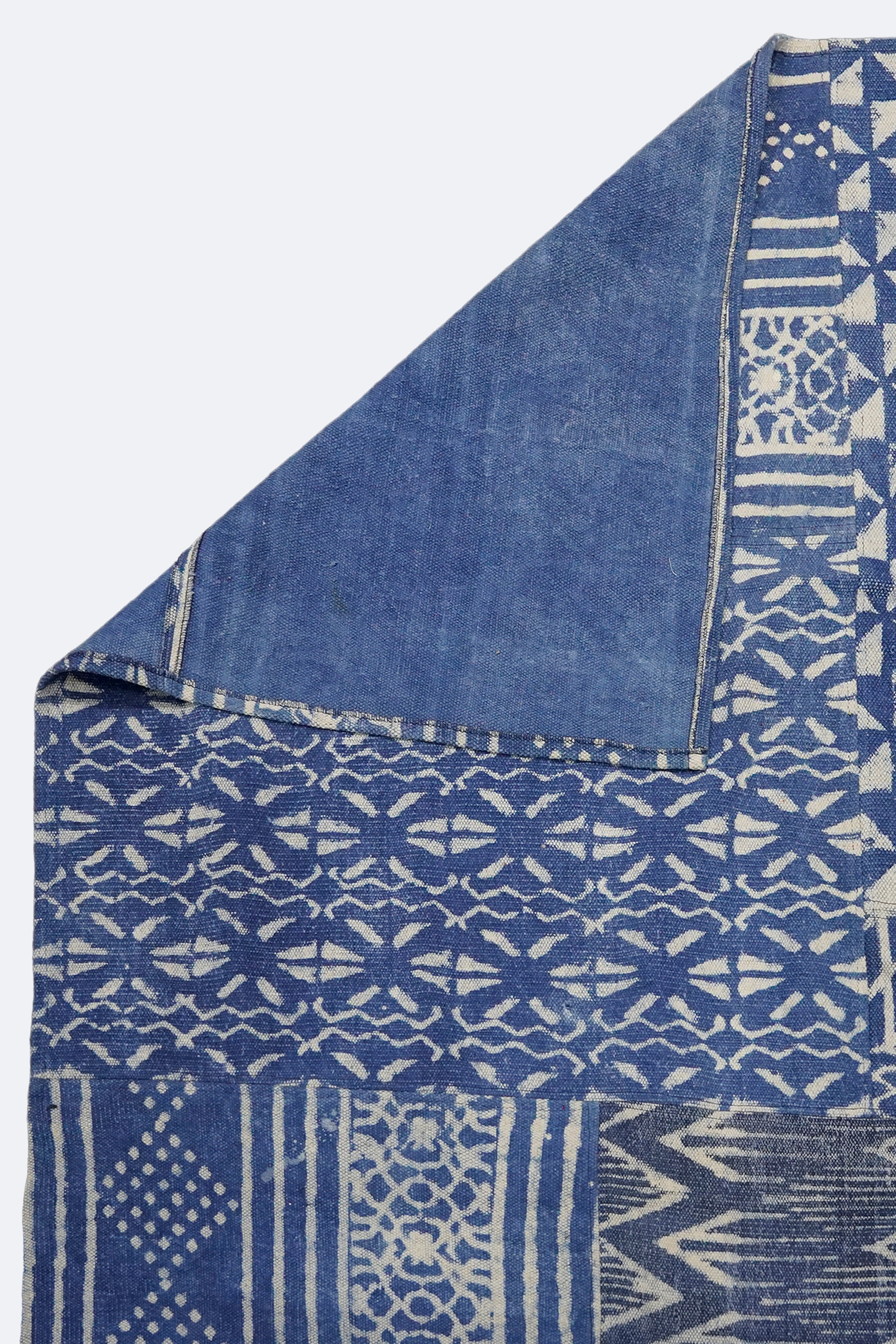 Contemporary Cotton Patchwork Rug