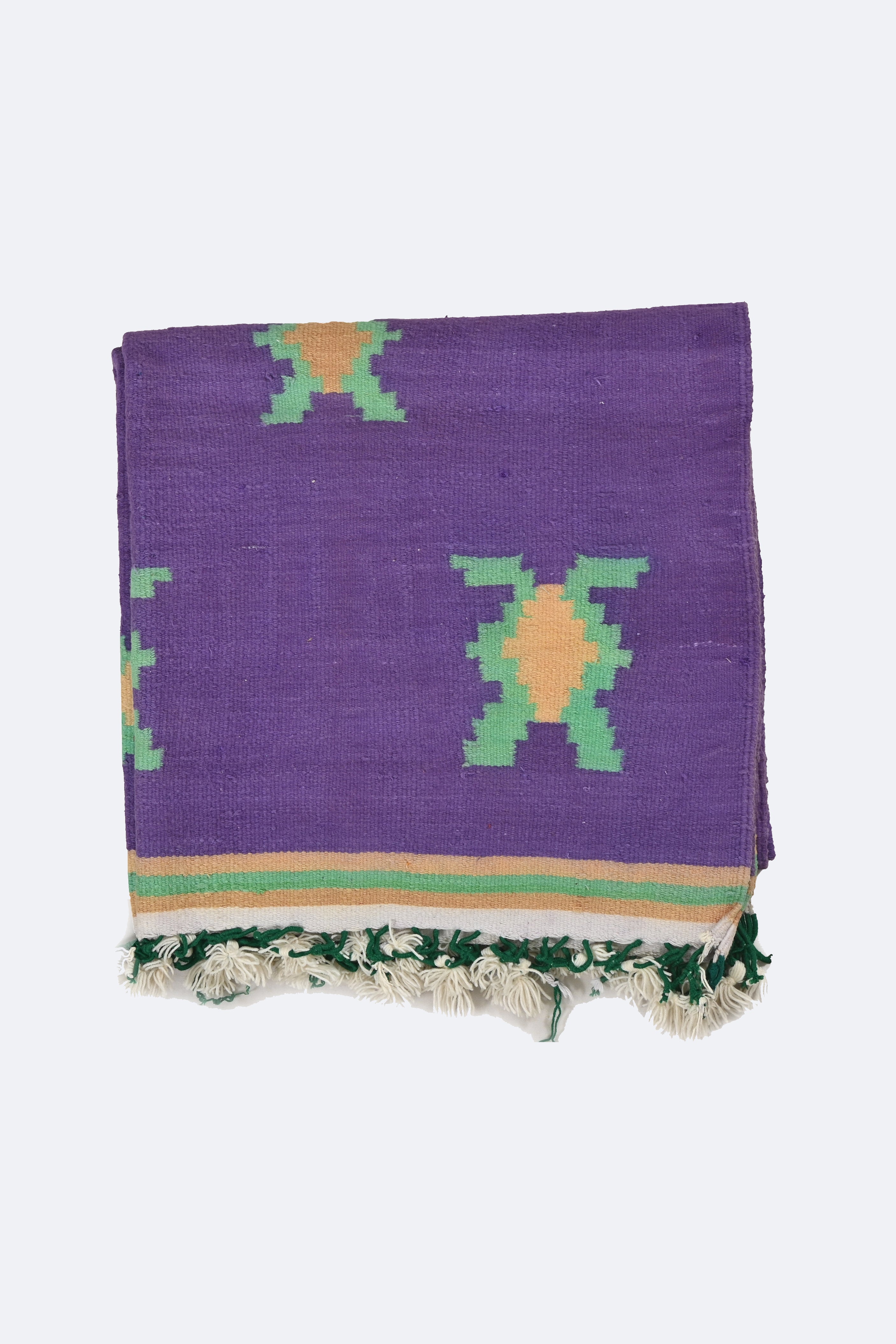 Lavender Blooms Punjabi Dhurrie