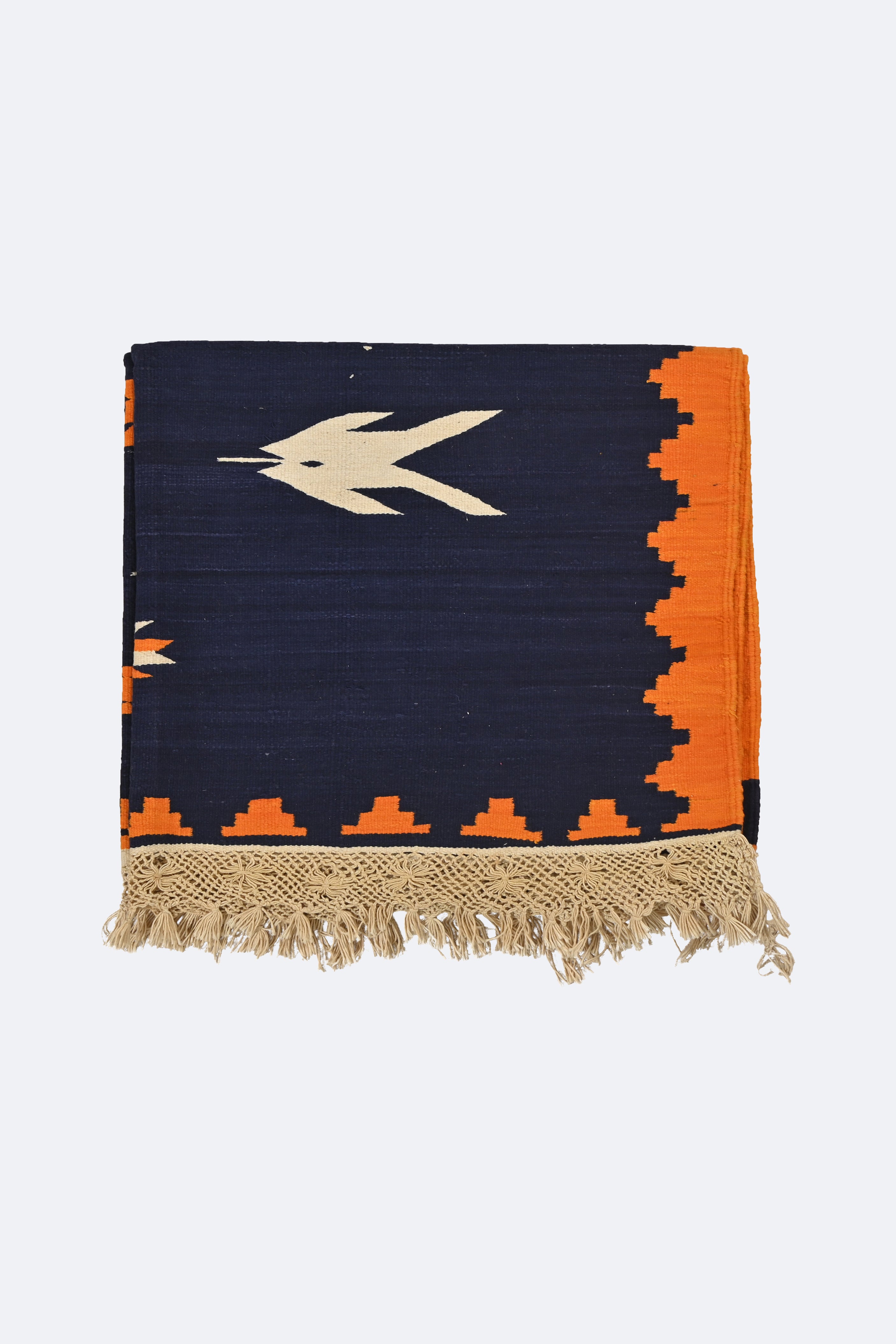 Navy Blaze Punjabi Dhurrie