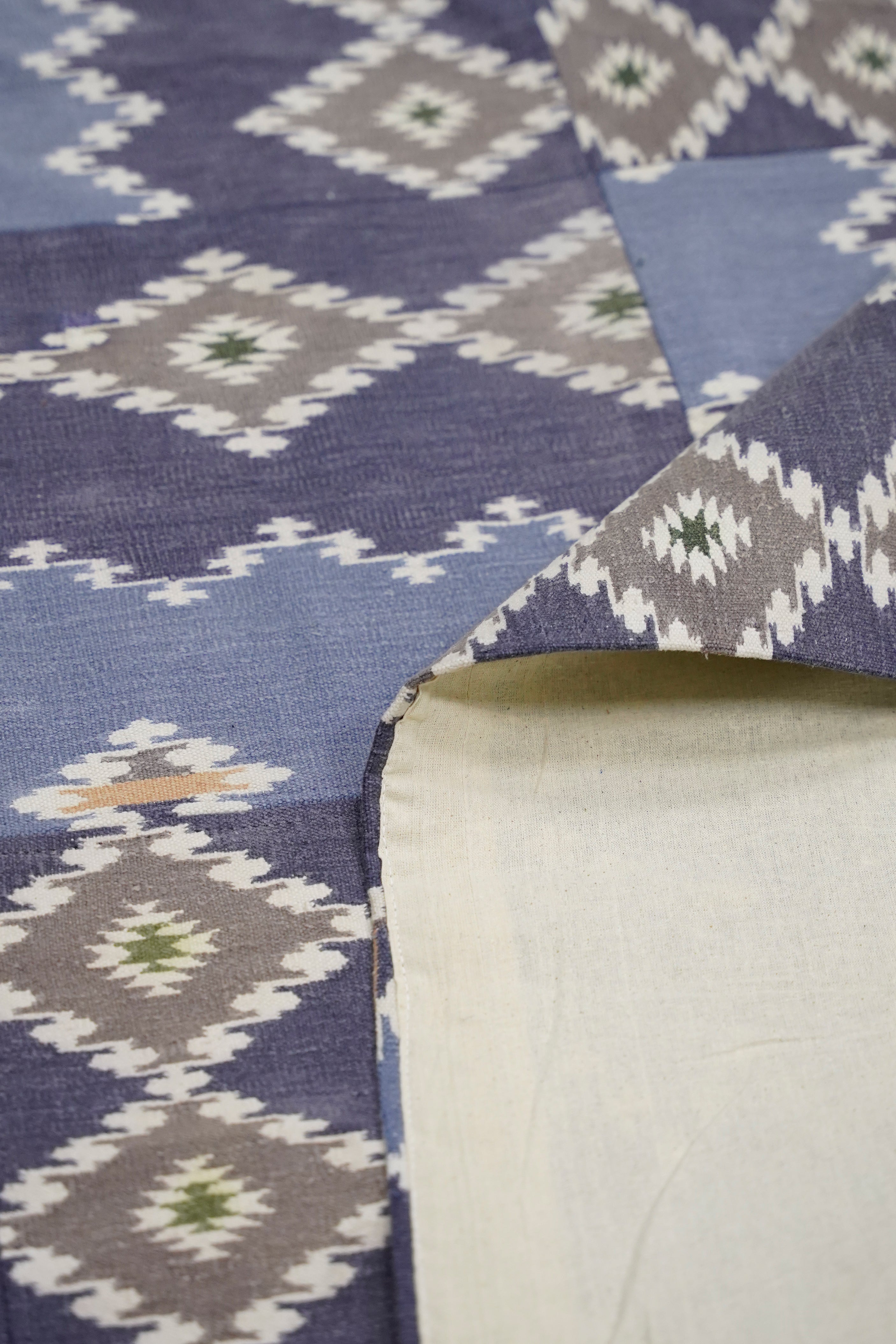 Modern Abstract Accent Patchwork Rug